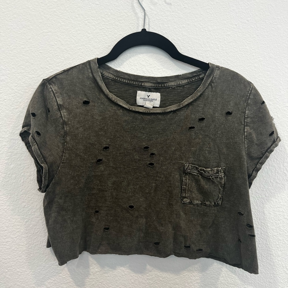 AMERICAN EAGLE CROPPED T-SHIRT